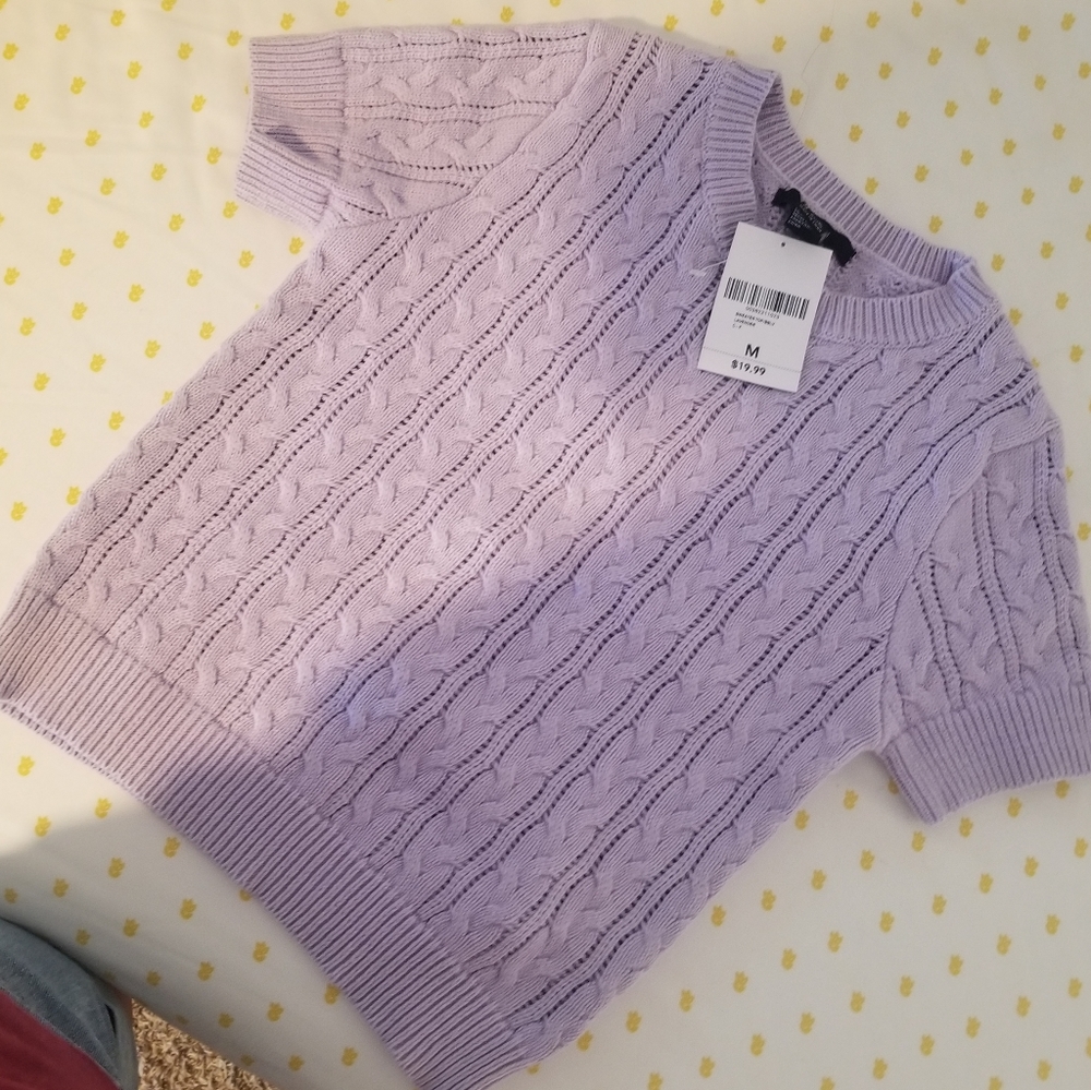 Cropped sweater